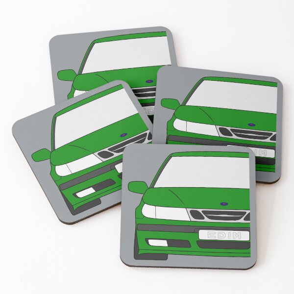 Item preview, Saab 9-5 1997-2001 pre-facelift green color designed and sold by EdimDesign.