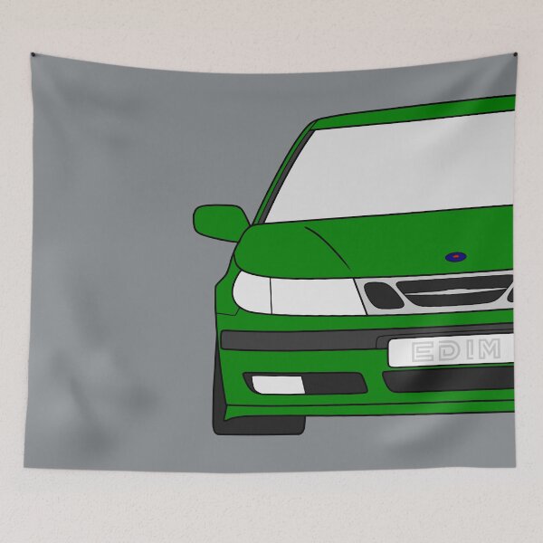 Item preview, Saab 9-5 1997-2001 pre-facelift green color designed and sold by EdimDesign.