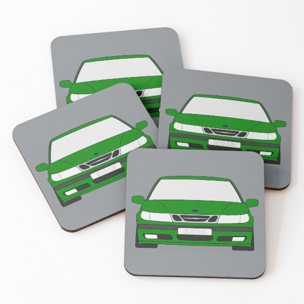 Item preview, Saab 9-5 1997-2001 pre-facelift green color designed and sold by EdimDesign.