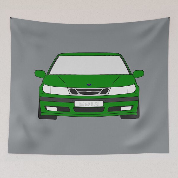 Item preview, Saab 9-5 1997-2001 pre-facelift green color designed and sold by EdimDesign.