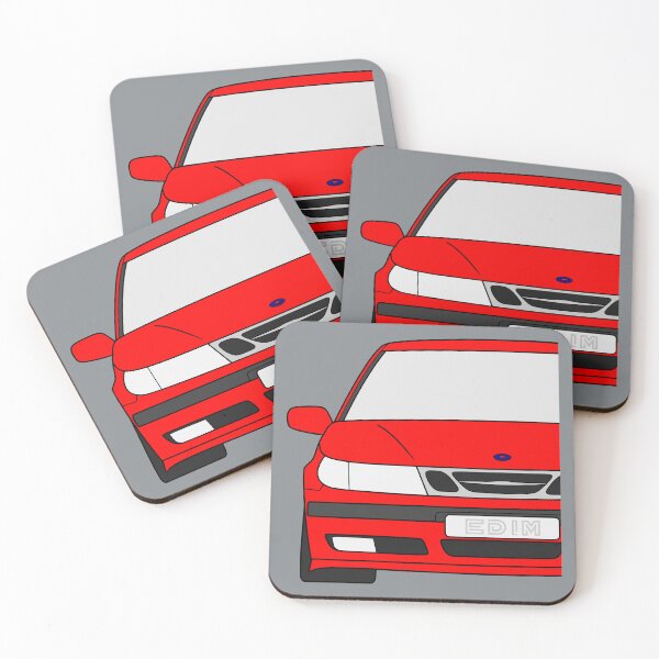 Item preview, Saab 9-5 1997-2001 pre-facelift red color designed and sold by EdimDesign.