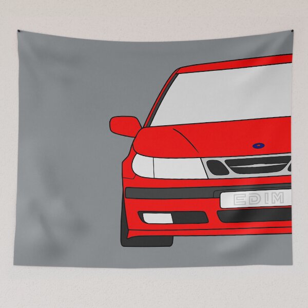 Item preview, Saab 9-5 1997-2001 pre-facelift red color designed and sold by EdimDesign.