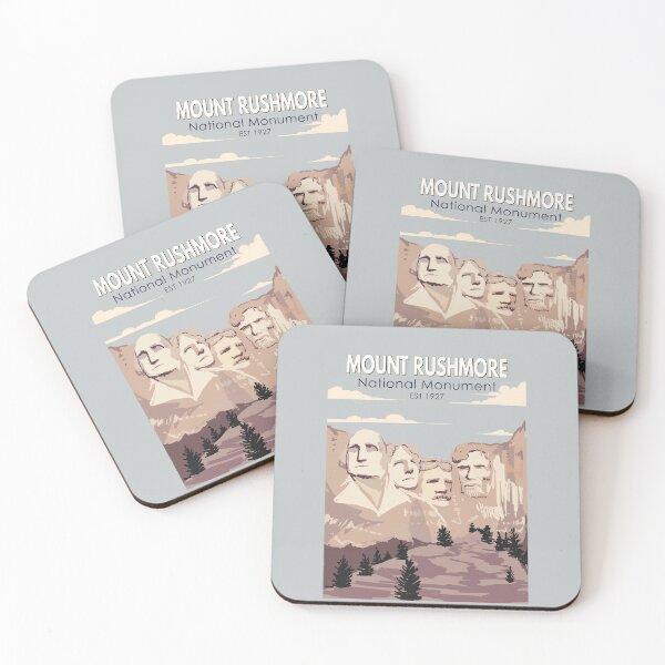Item preview, Mount Rushmore National Monument South Dakota Vintage designed and sold by KrisSidDesigns.