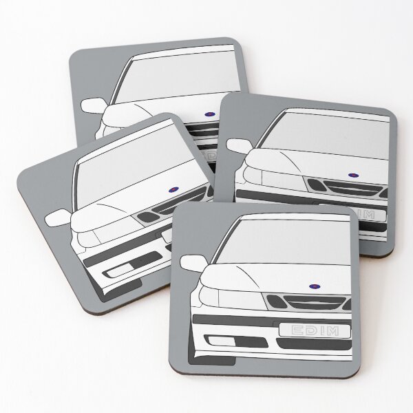 Item preview, Saab 9-5 1997-2001 pre-facelift white color designed and sold by EdimDesign.