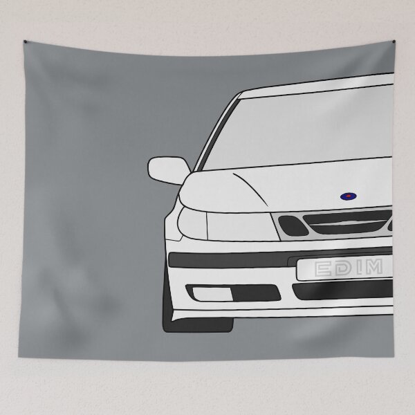 Item preview, Saab 9-5 1997-2001 pre-facelift white color designed and sold by EdimDesign.