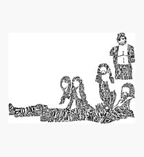Fleetwood Mac - Rumours // Typographical Illustration Photographic Print