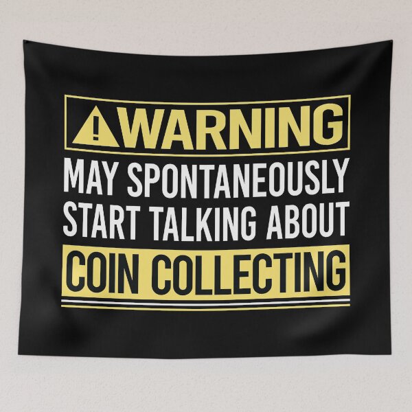 Item preview, Warning About Coin Collecting Coins designed and sold by WrightTrouble.