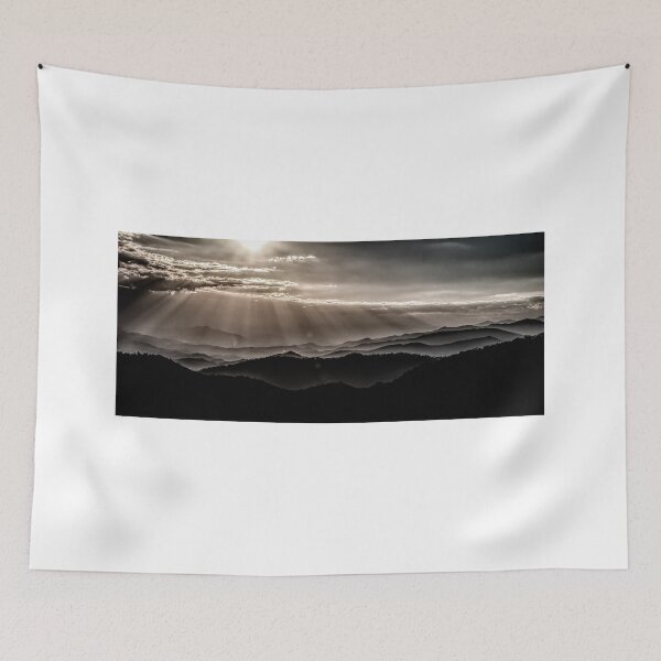 Item preview, Blue Ridge and Smoky Mountains Sun Rays designed and sold by nbrandsberg.