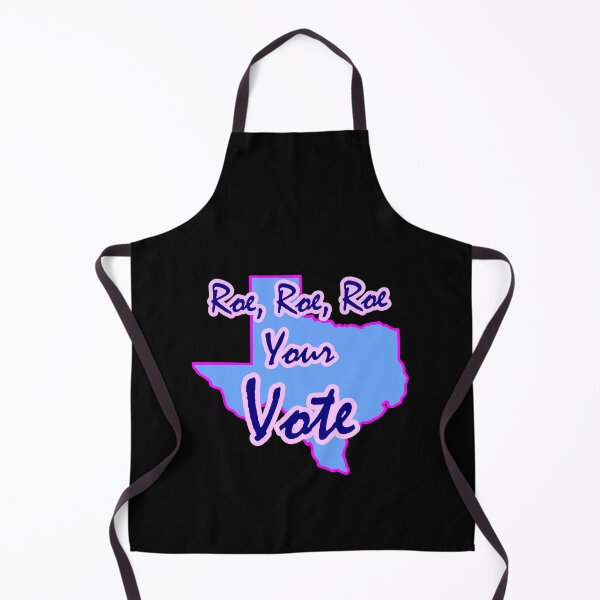 Item preview, Roe, Roe, Roe Your Vote Texas Blue Font Pink Outline designed and sold by artfulnotebook.