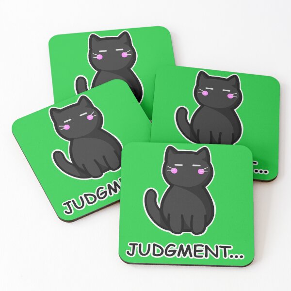 Item preview, Black Cat Stare of Judgment designed and sold by GoobyCloud.