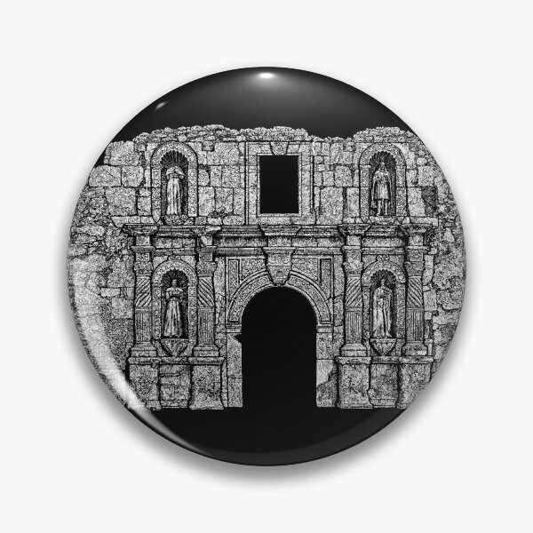 Item preview, THE ALAMO CHAPEL 1836 ILLUSTRATION designed and sold by WOOFANG.