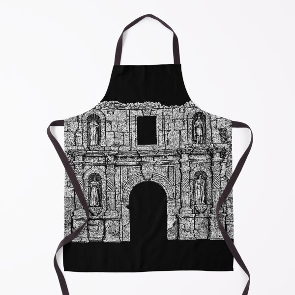 Item preview, THE ALAMO CHAPEL 1836 ILLUSTRATION designed and sold by WOOFANG.