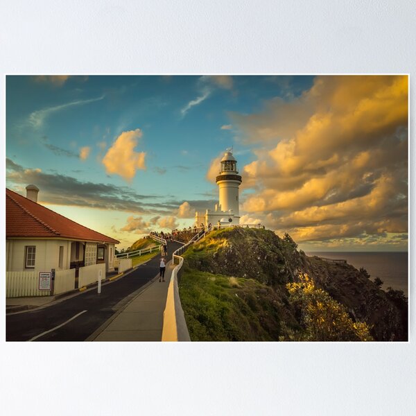 Item preview, They gather to watch the Sunset at Byron Bay Lighthouse designed and sold by Clare Colins.