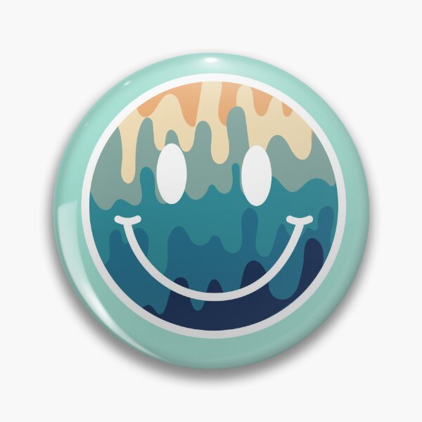 Item preview, Drip Smiley Face (Beach Color Palette) designed and sold by vron615.