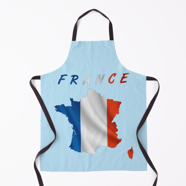 Item preview, Wavy French Flag inside Map of France designed and sold by mashmosh.
