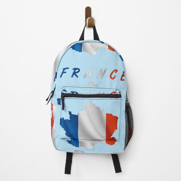 Item preview, Wavy French Flag inside Map of France designed and sold by mashmosh.
