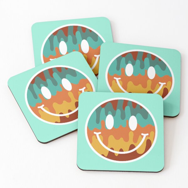 Item preview, Drip Smiley Face (Bright Palette) designed and sold by vron615.