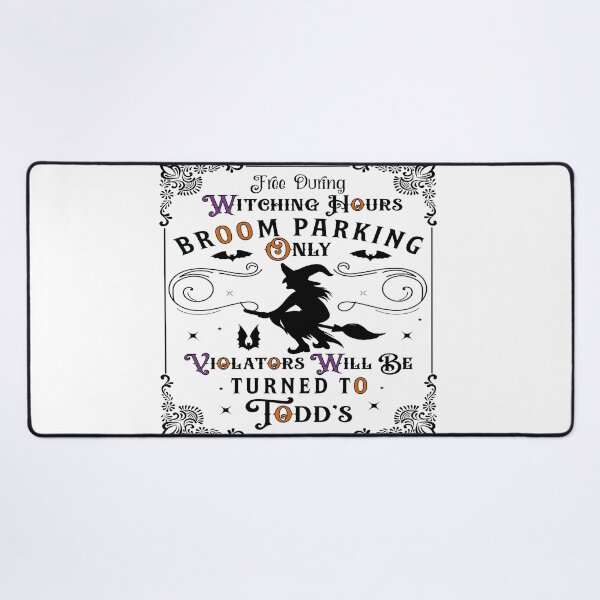 Item preview, HALLOWEEN witch broom parking designed and sold by azircollection.