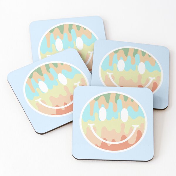 Item preview, Drip Smiley Face (Soft Color Palette) designed and sold by vron615.