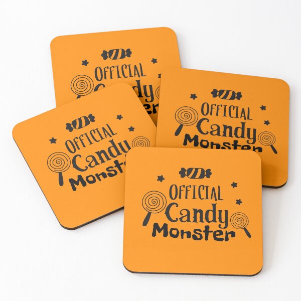 Item preview, CUTE OFFICIAL CANDY MONSTER HALLOWEEN CANDY MONSTER LOVERS designed and sold by SAFREN.