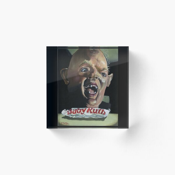 The Goonies Sloth Baby Ruth artwork Acrylic Block
