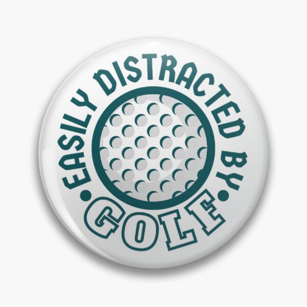 Item preview, Easily distracted by golf _golf gift designed and sold by Douniaya.