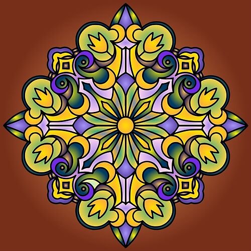 Star Mandalas 174 (Style:25)