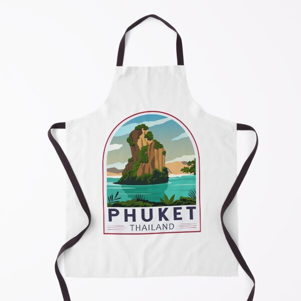 Item preview, Phuket Thailand Retro Emblem designed and sold by KrisSidDesigns.