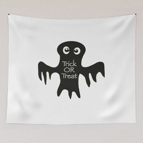 Artikelvorschau, Spooky The Ghost - Boo! - Trick Or Treat - Happy Halloween entworfen und verkauft von PurplePea319.