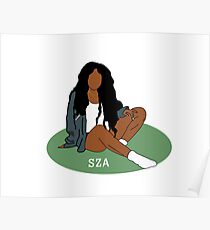 SZA - Ctrl album Poster