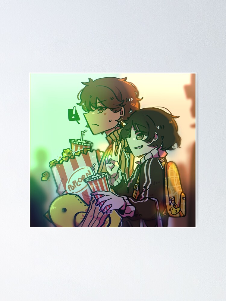 "Movies! [Little Pickle Town]" Poster for Sale by ananaalog Redbubble