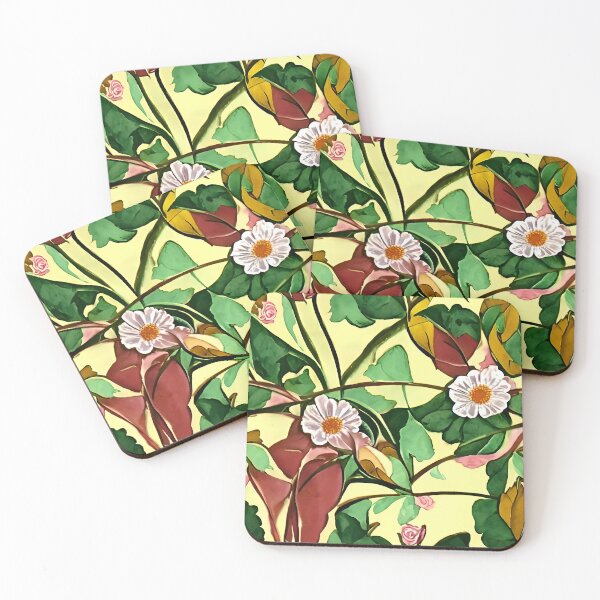 Item preview, abstract florals designed and sold by PinterPattern.