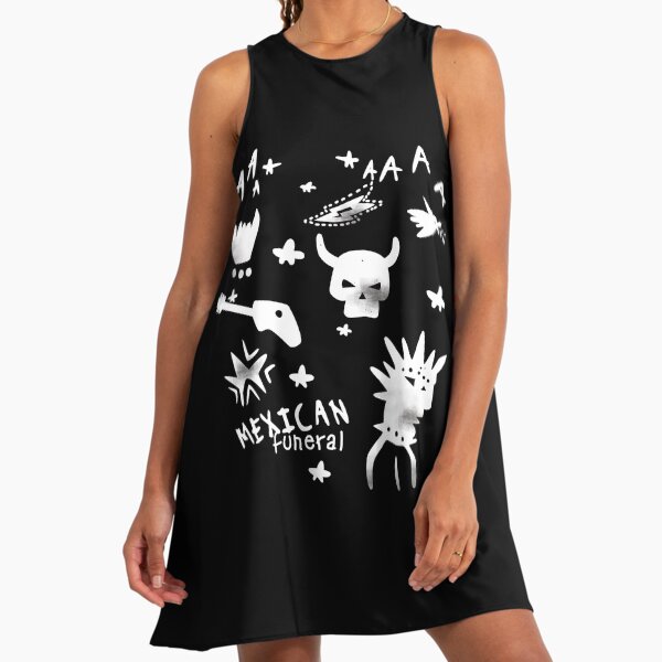 Mexican Funeral" A-Line Dress for Sale by Plan8 | Redbubble Mexican Funeral" A-Line Dress for Sale by Plan8 | Redbubble