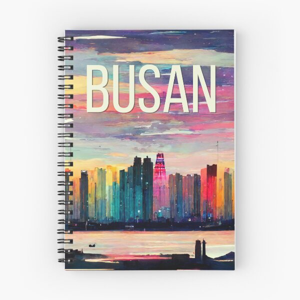 Item preview, Busan Skyline Art -  Korea  designed and sold by madtoyman.