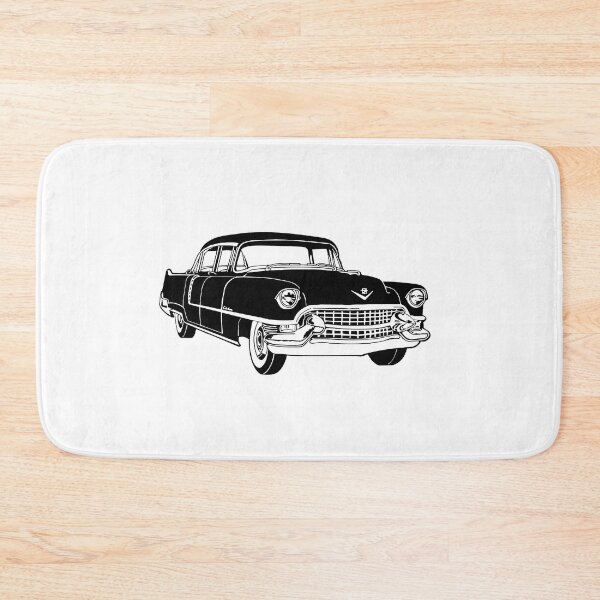 Item preview, 1955 Cadillac | Classic Car Vector | Vintage Cadillac Print designed and sold by Robert Walter.