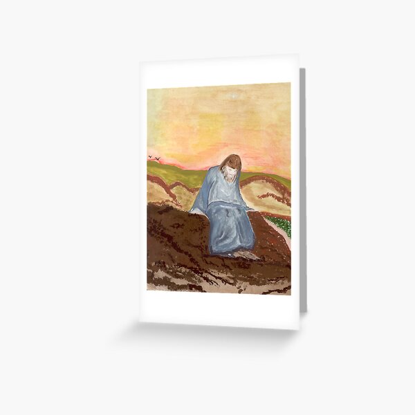 Item preview, Jesus in prayer designed and sold by Anne Gitto.