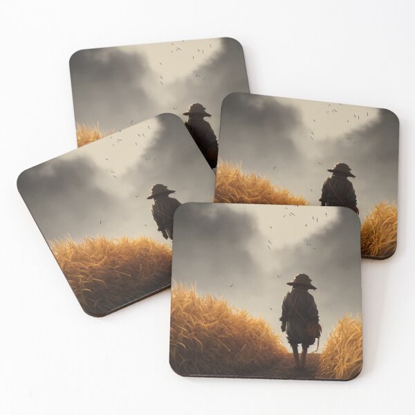 Item preview, Scarecrow and corn fields designed and sold by chatzous.
