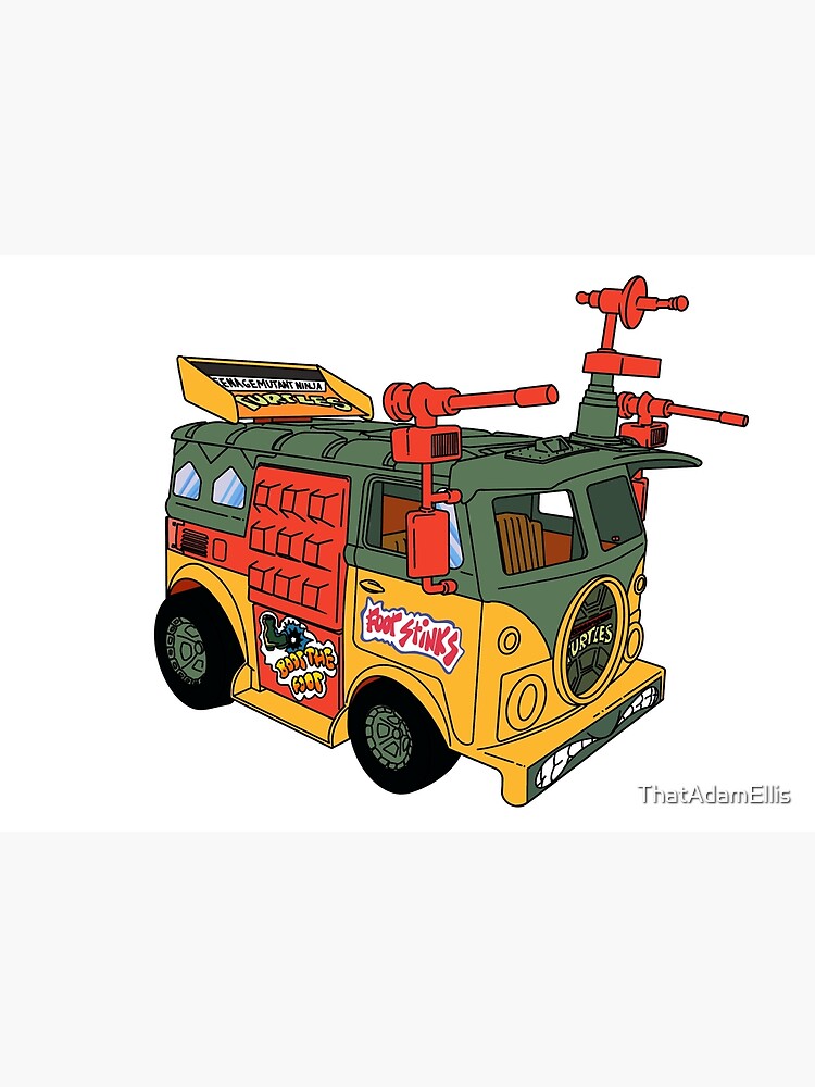 Vintage ninja best sale turtle van