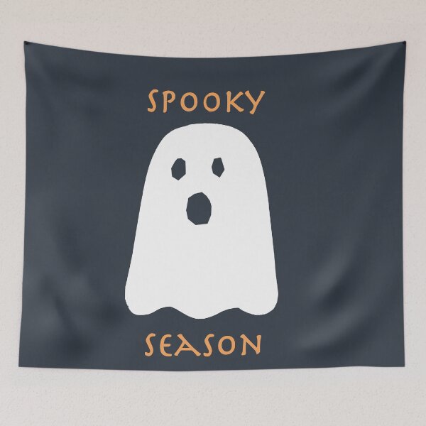Item preview, Spooky season ghost designed and sold by CatsHappy.
