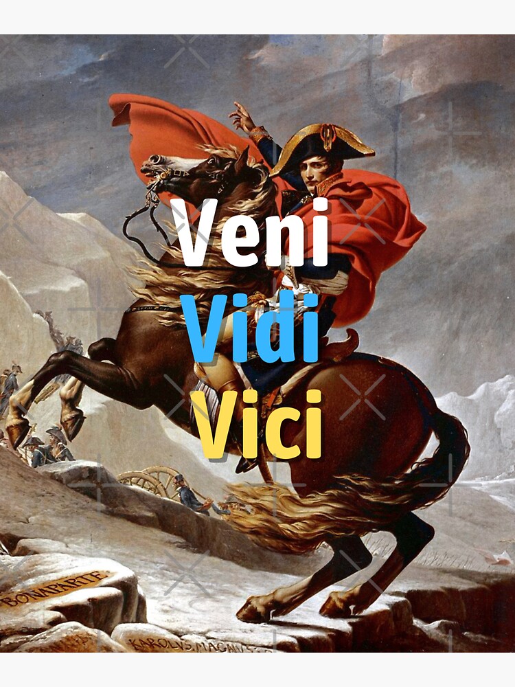 Veni Vidi Vici | I Came, I Saw, I Conquered | Theseus And The Minotaur |  Sticker