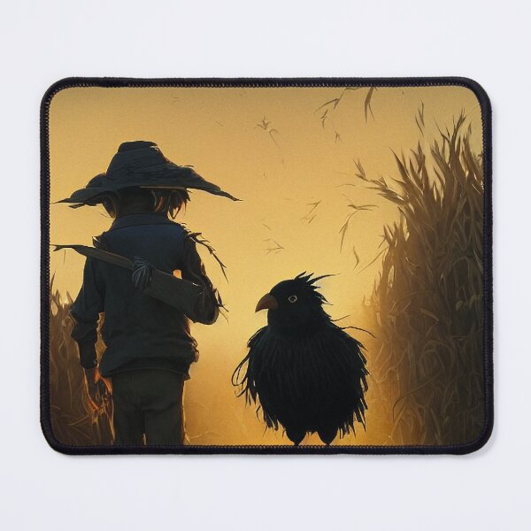 Item preview, Scarecrow and corn fields designed and sold by chatzous.