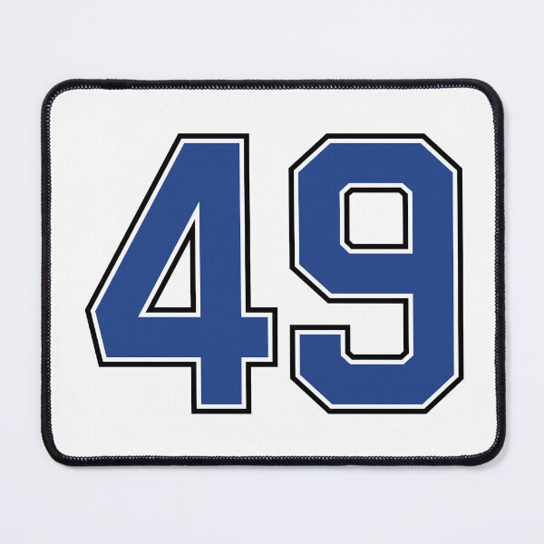 Item preview, Number 49 lucky sports jersey forty nine designed and sold by HeavyStyle.