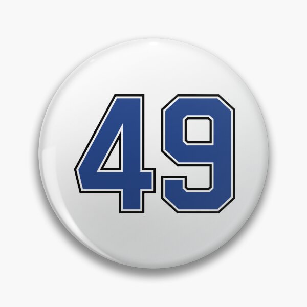 Item preview, Number 49 lucky sports jersey forty nine designed and sold by HeavyStyle.