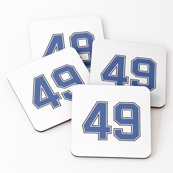 Item preview, Number 49 lucky sports jersey forty nine designed and sold by HeavyStyle.