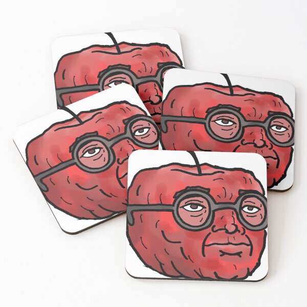 Item preview, A contemplative, intellectual apple designed and sold by reformedfruit.