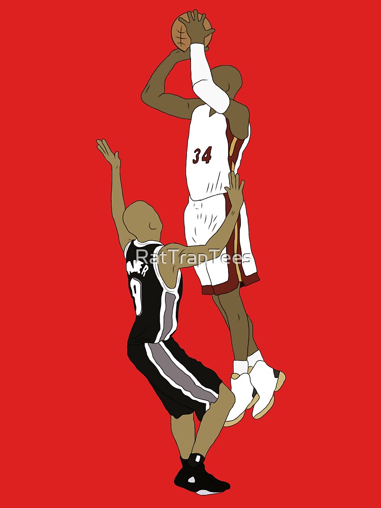 rattraptees Ray Allen 3-Pointer T-Shirt