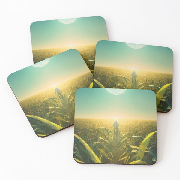 Item preview, UFO  and corn fields designed and sold by chatzous.