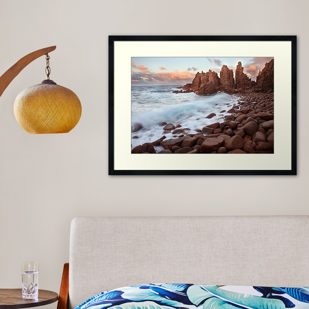 The Pinnacles, Philip Island, Australia Framed Art Print