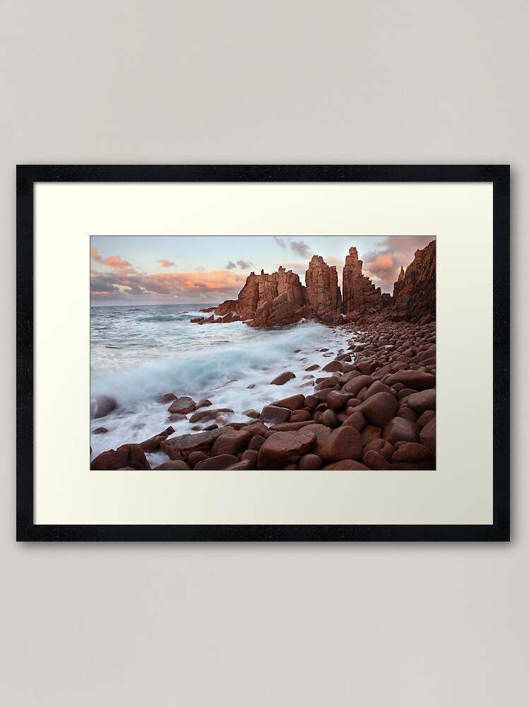 Alternate view of The Pinnacles, Philip Island, Australia Framed Art Print