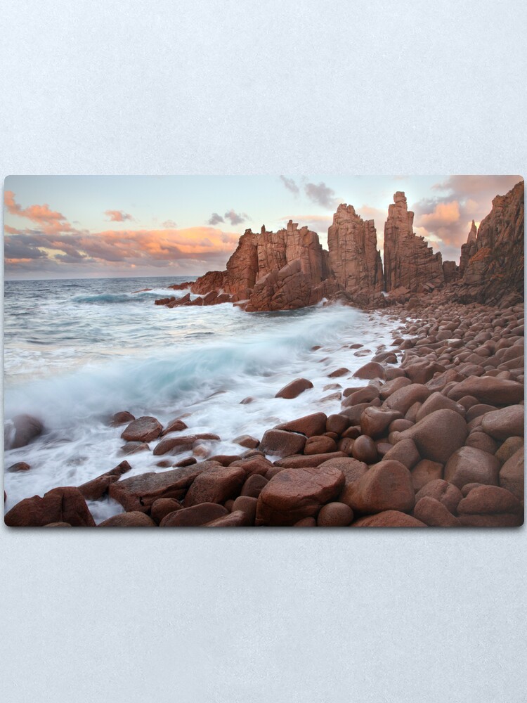 Alternate view of The Pinnacles, Philip Island, Australia Metal Print